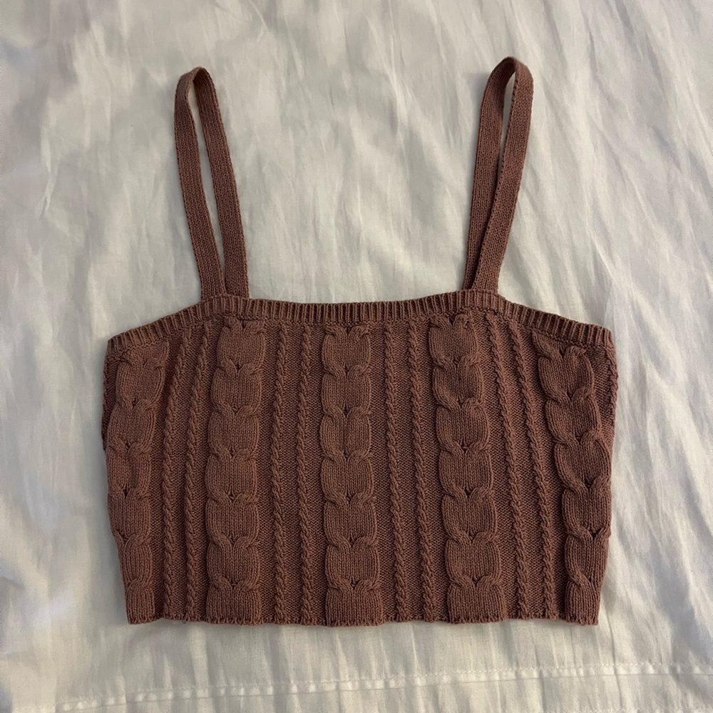 Knit Crop Top